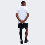 Etched Tee White