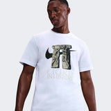 Etched Tee White