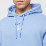 Club Hoodie in Light Blue