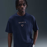 F.C. Barcelona Total90 Wordmark Tee Blue