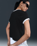 W NSW SS RINGER TEE VNTG RUN