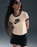 W NSW SS RINGER TEE VNTG RUN L