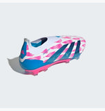Predator Elite Laceless Firm Ground Soccer Cleats White/Pink