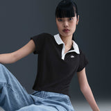 Nsw Retro Polo Spd Black