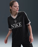 Sportswear V-Neck Jersey Top Black