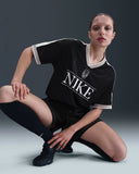 Sportswear V-Neck Jersey Top Black