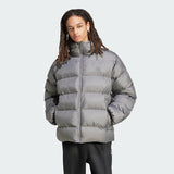Tonal Hooded Puffer Grey