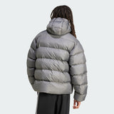 Tonal Hooded Puffer Grey