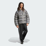Tonal Hooded Puffer Grey
