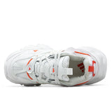 XLG Runner Deluxe White/Bright White/Half Impact Orange