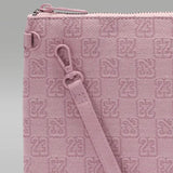 Monogram Pouch (0.69L) Pink Glaze
