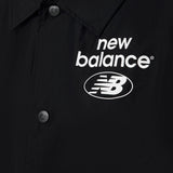 NB Essentials Coaches Jacket Black
