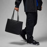 Jordan Monogram Tote Bag (17L) Black Polyurethane