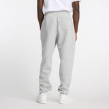 Brushed Back Small Logo Joggers Grey L