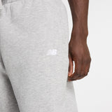 Brushed Back Small Logo Joggers Grey L