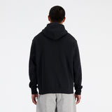 Brushed Back Small Logo Hoodie Black L