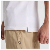 Cotton Pique White L