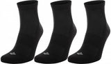 (3 ) NEW COTTON QUARTER SOCKS 3 PACK L