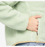 Womens Extreme Pile Full-Zip Jacket Green M