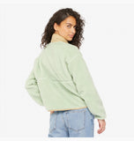 Womens Extreme Pile Full-Zip Jacket Green M