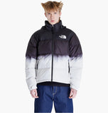 96 Nuptse Dip Dye Jacket Black