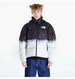 96 Nuptse Dip Dye Jacket Black