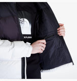 96 Nuptse Dip Dye Jacket Black