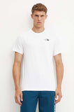 box swirl back print T-shirt in white Exclusive