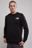 Long Sleeve Box Nse Mens Tee Black