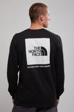 Long Sleeve Box Nse Mens Tee Black