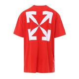 MONA LISA OVERSIZED T-SHIRT RED
