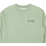 Logo Crewneck Sweatshirt 'Jadeite/Black'