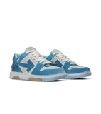 OOO Low Out Of Office Suede White Light Blue