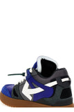 Mid Top Sponge Round Toe Sneakers