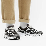 White Mountaineering x Grid Web 'Black White'