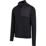 Sweatshirt Sunday 1/4 Zip Black