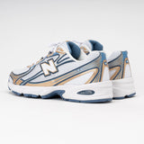 740 White Blue Gold
