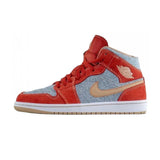 Air Jordan 1 Mid Denim Red