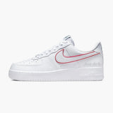 Air Force 1 Low Just Do It White Noble Green Metallic Silver University Red