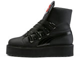 SneakerBoot Black Eyelet x Rihanna