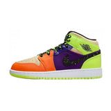 Air Jordan 1 Mid Volt/Vivid Orange Multicolour