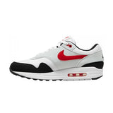 Air Max 1 'White / Pure Platinum / Black / University Red'